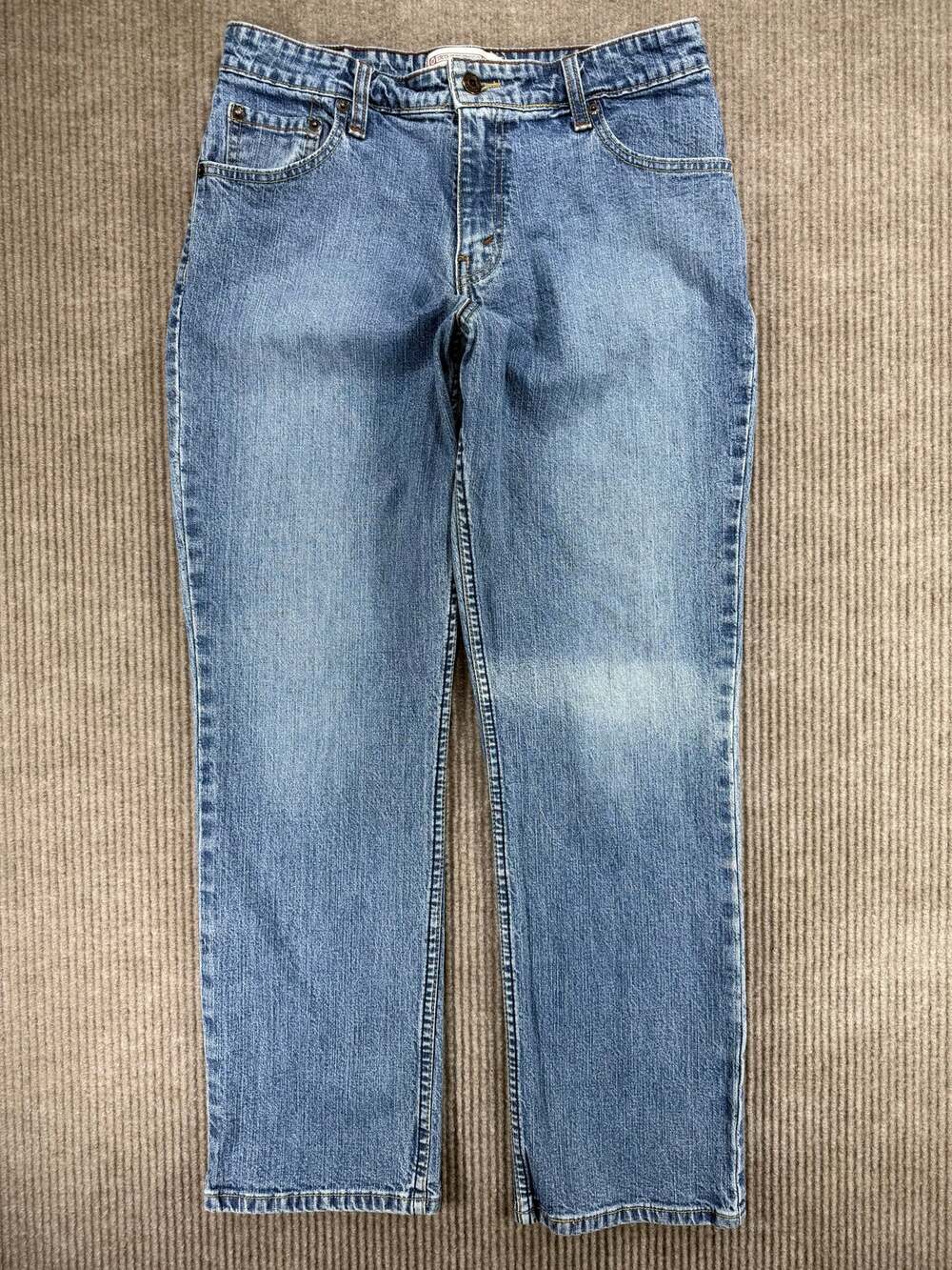 Signature by Levi Strauss Mid Rise Straight Leg Jeans 10S